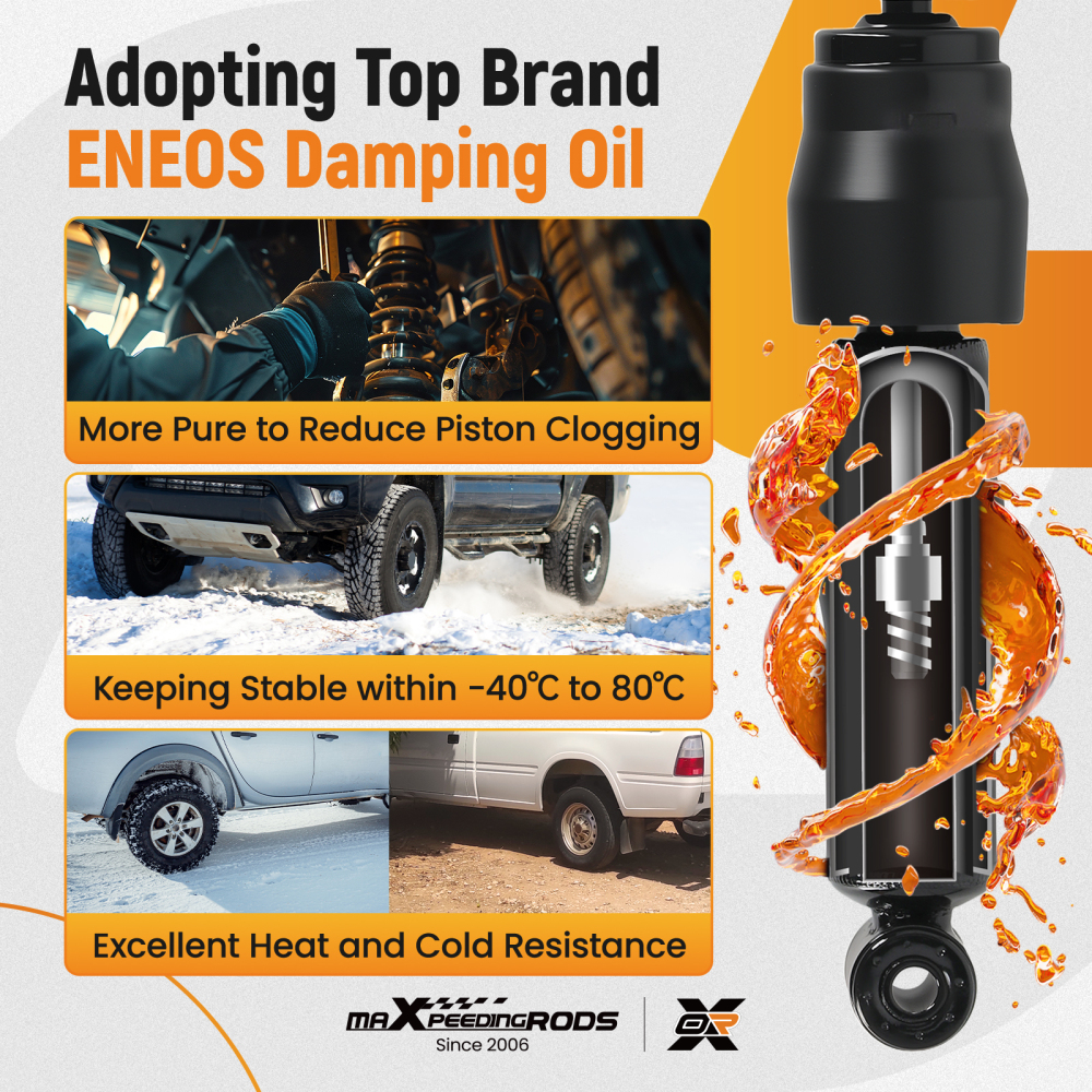 2 Ammortizzatori Pressione Gas Anteriore compatibile per Vw T4 Bus Transporter 344261