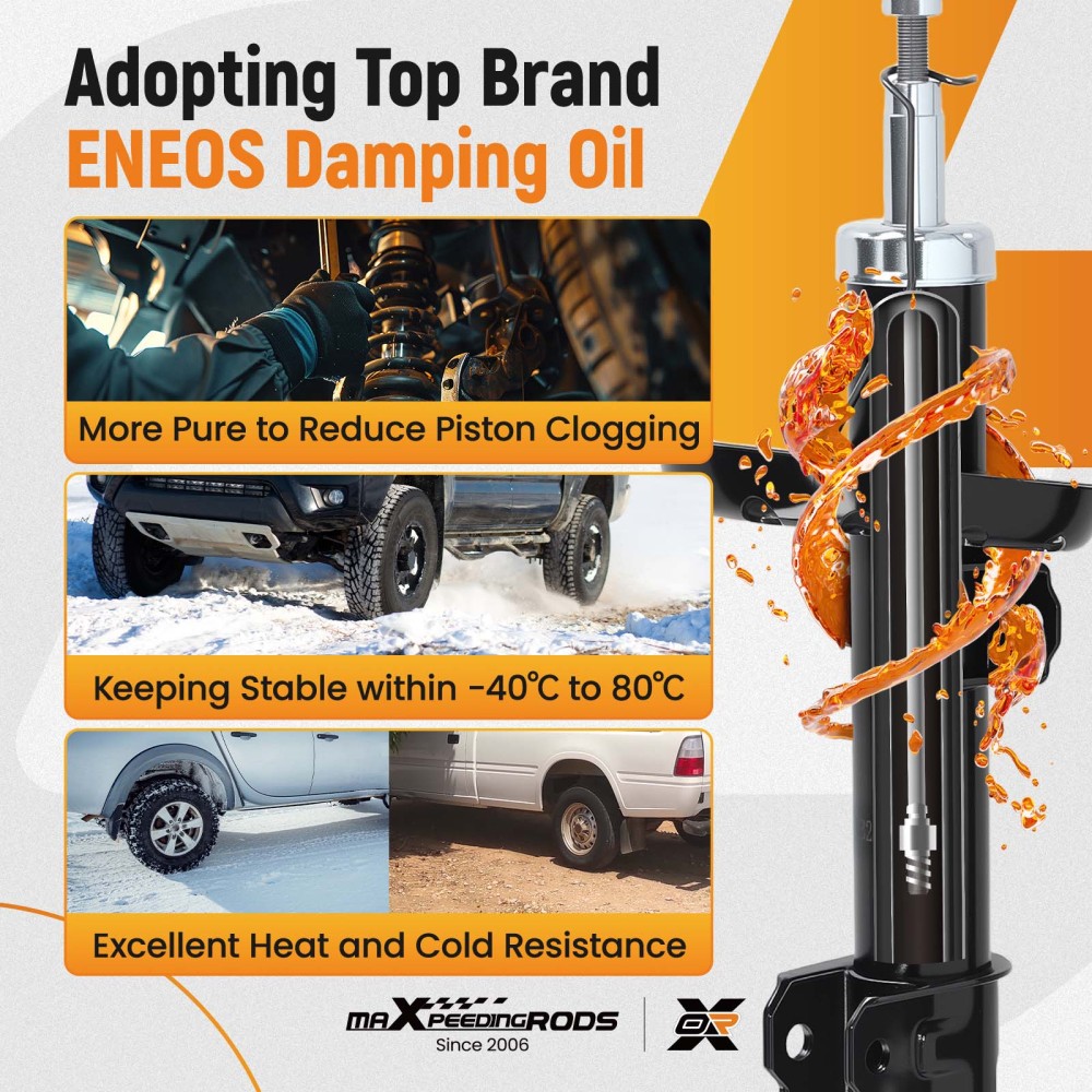 Ammortizzatori 2x Anteriore compatibile per Opel Zafira A 1999-2005 1.6 1.8 2.0 2.2