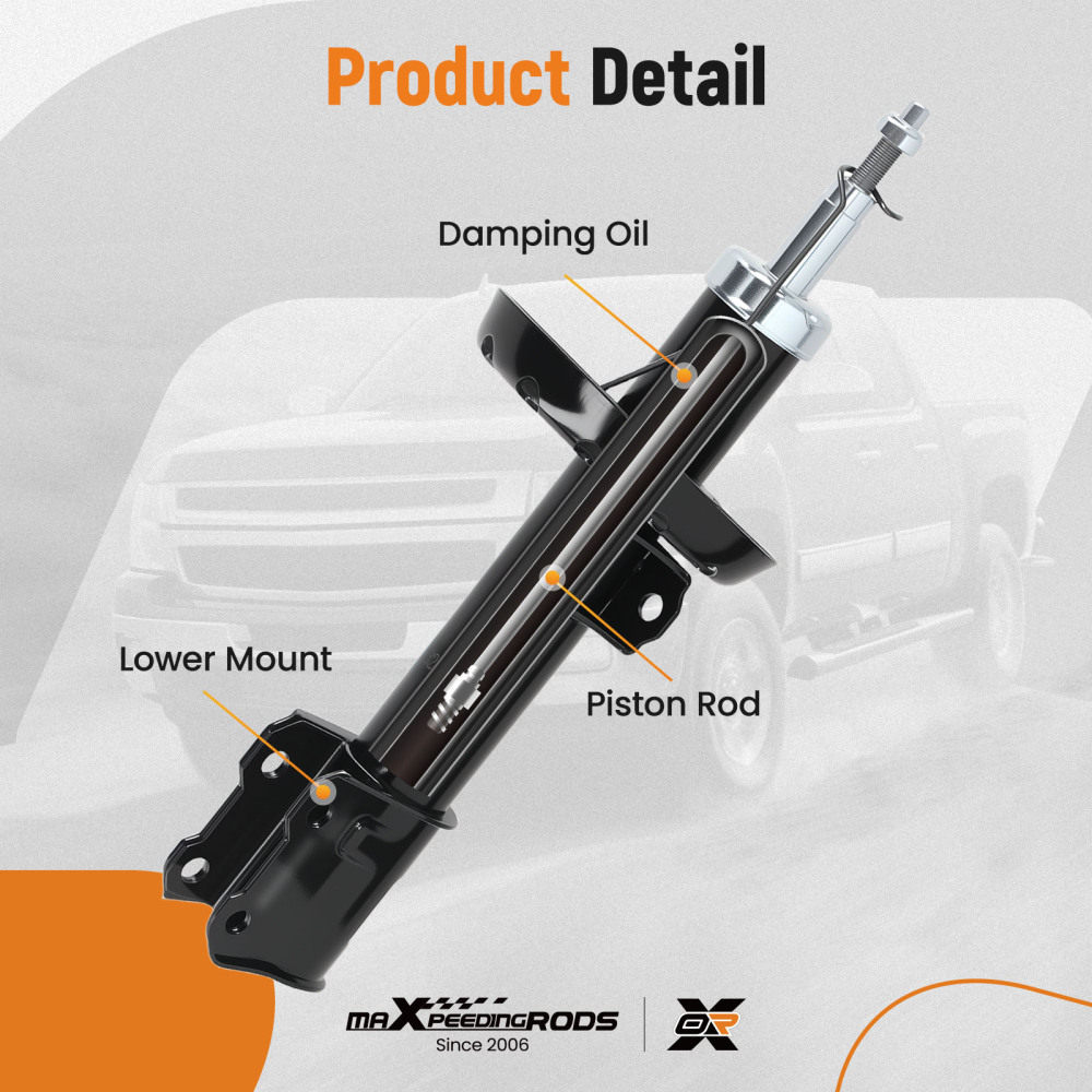 Ammortizzatori 2x Anteriore compatibile per Opel Zafira A 1999-2005 1.6 1.8 2.0 2.2