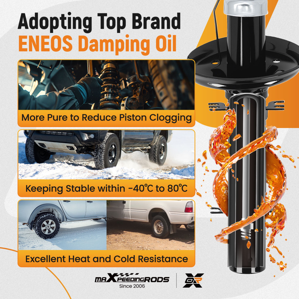 2x Ammortizzatore Anteriore compatibile per Vw Golf 4 IV 1J compatibile per Audi A3 8L compatibile per Seat Leon Toledo 1M