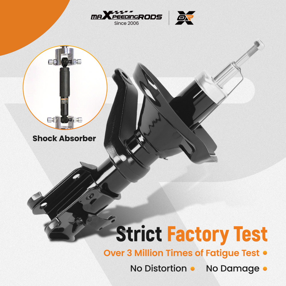 Front Shock Absorbers compatible for HONDA CIVIC MK7 2000-2005 Shocks Pair Left Right Shock