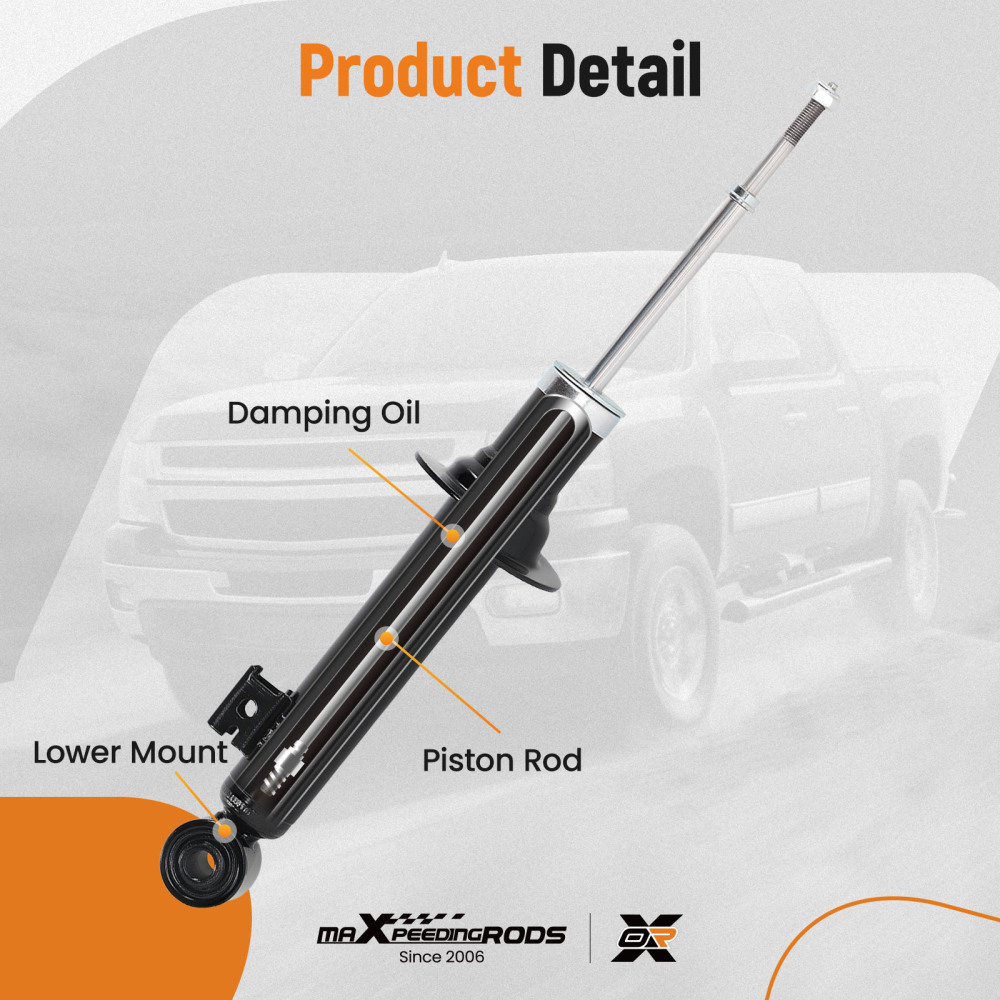 Front Shock Absorbers compatible for Mitsubishi L200 Triton Di-d 4x4 2005-2010 Shocks