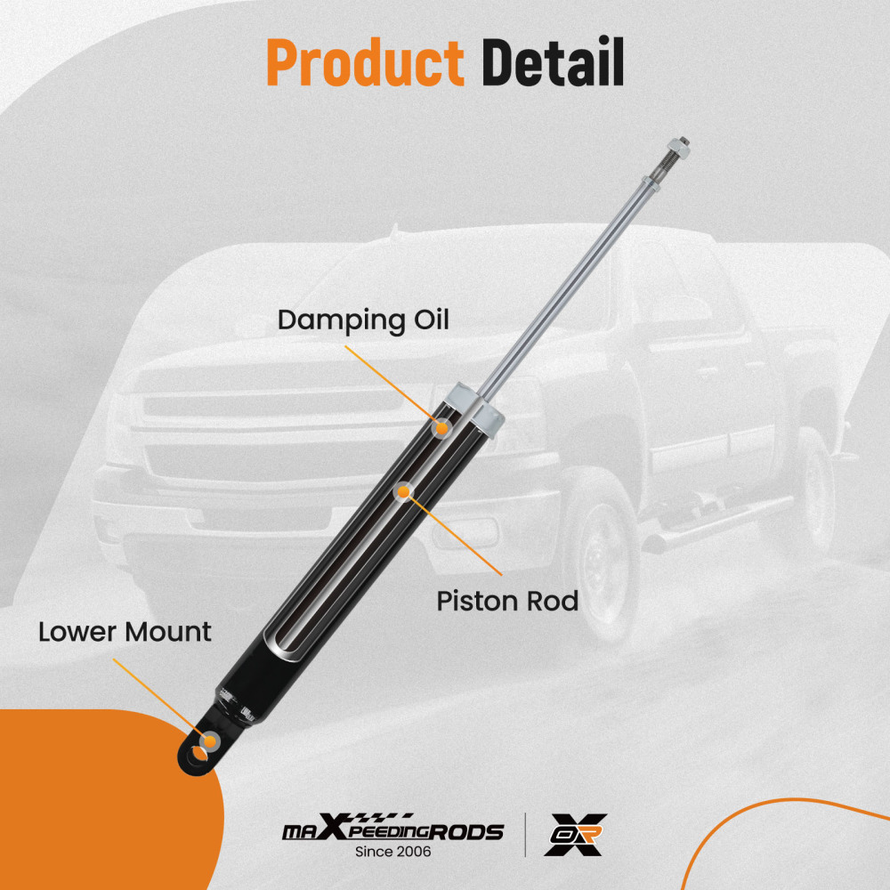 2x Rear Gas Shock Absorbers Shockers compatible for Hyundai I30 1.4 1.6 2.0 07-18