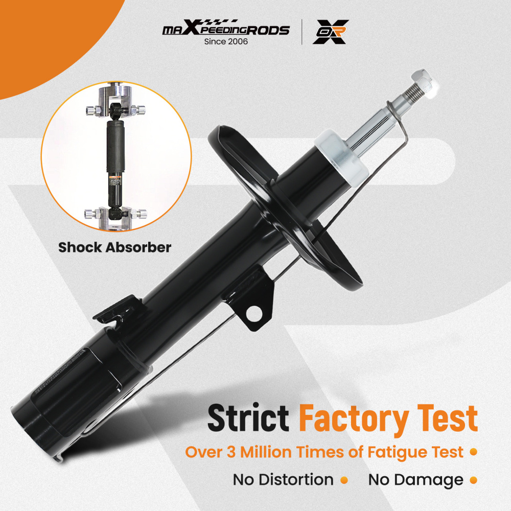 2x Shock Absorbers Front compatible for Toyota Prius W2 2003-2009 1.5 Hybrid 333388 333389