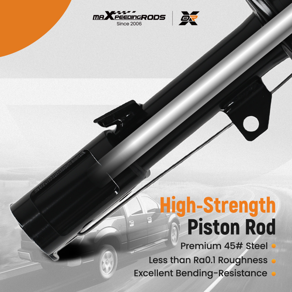 2x Shock Absorbers Front compatible for Toyota Prius W2 2003-2009 1.5 Hybrid 333388 333389