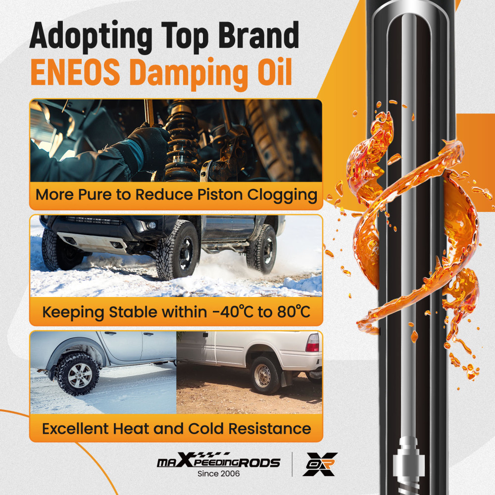 Rear Shock Absorbers compatible for Audi TT (8N3) 1.8 T Quattro 1998-2006 Shocks X 2