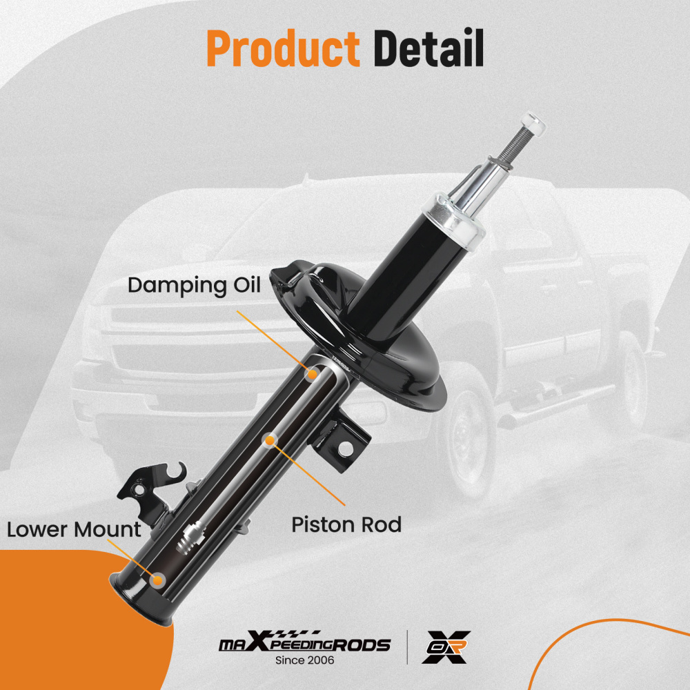 SHOCKERS X2 compatible for SUZUKI SWIFT III (MZ, EZ) 2006-21 FRONT SHOCK ABSORBER SHOCKS