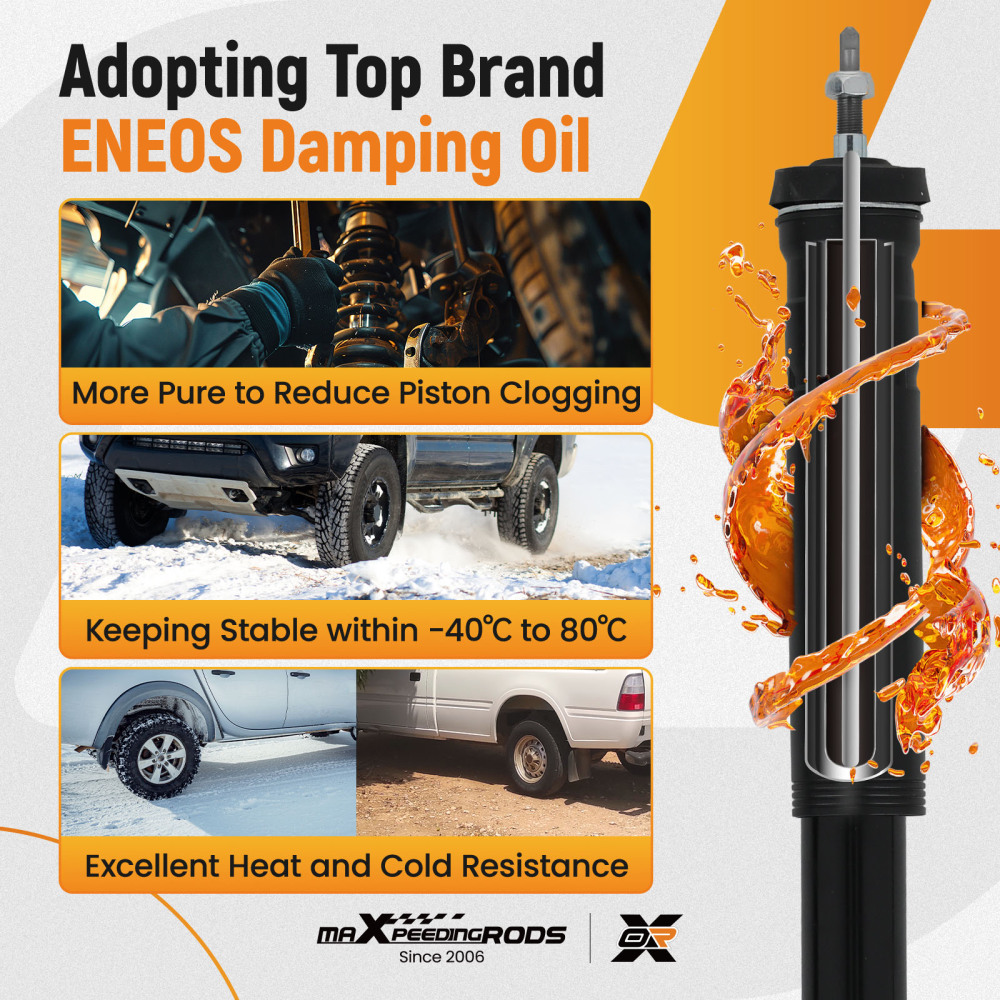 2x Shock Absorbers Rear compatible for Mercedes-Benz C-Class 2000-2008 W203 / S203 /CL203