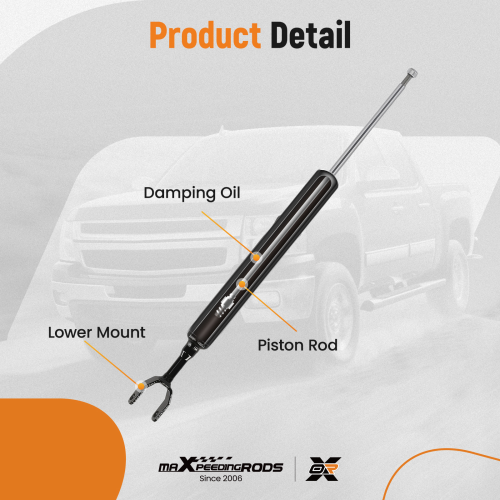 2 Ammortizzatori Anteriori compatibile per Audi A6 C6 4F2 4F5 Sinistro Destro 341822