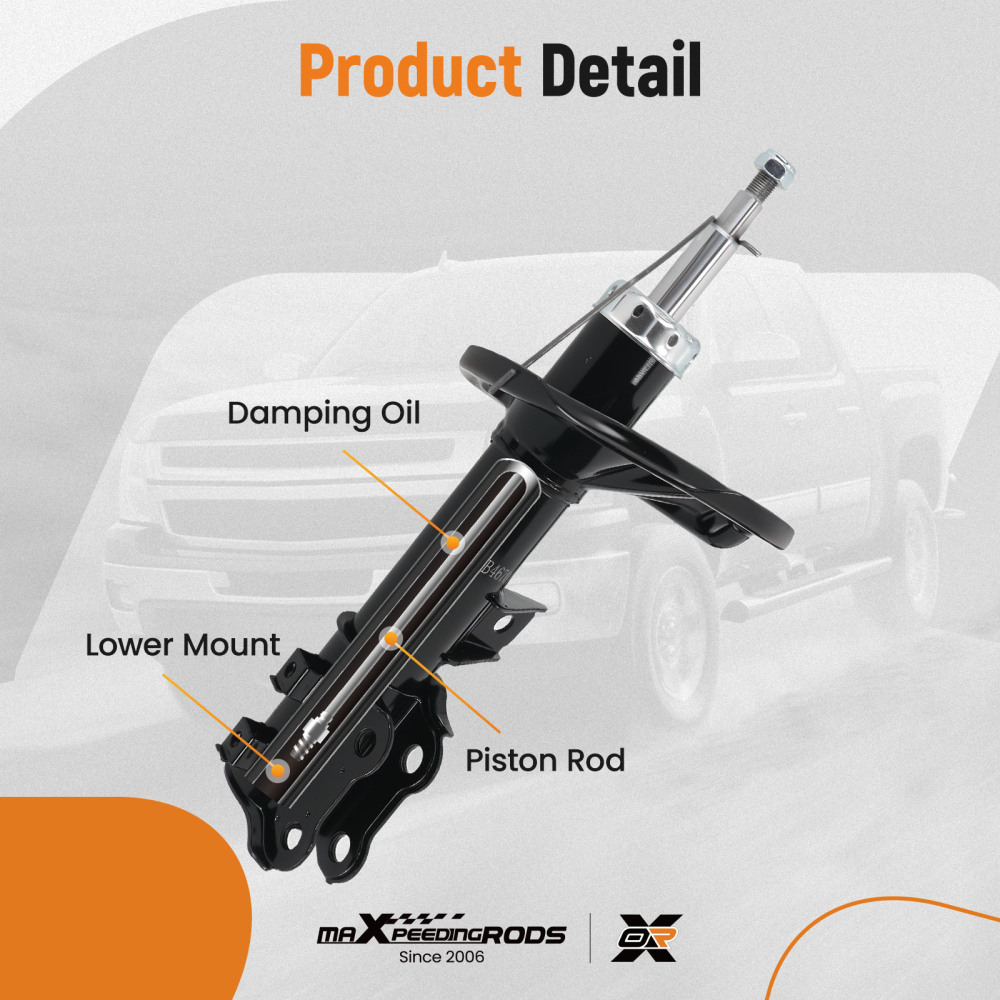 Shock Absorbers Front compatible for Hyundai I30 (FD) 2007-2012 1.4 1.6 2.0 338024, 338025