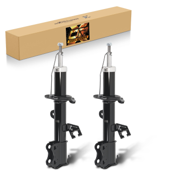 2x Shocks Shock Absorbers compatible for Nissan Micra 2010-2015 K13K Front shock struts