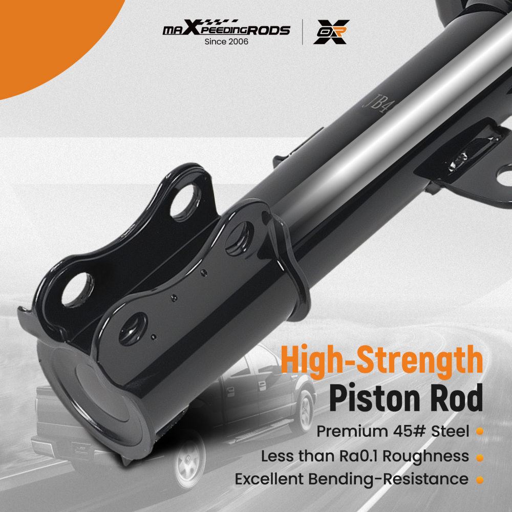 2x Shocks Shock Absorbers compatible for Nissan Micra 2010-2015 K13K Front shock struts