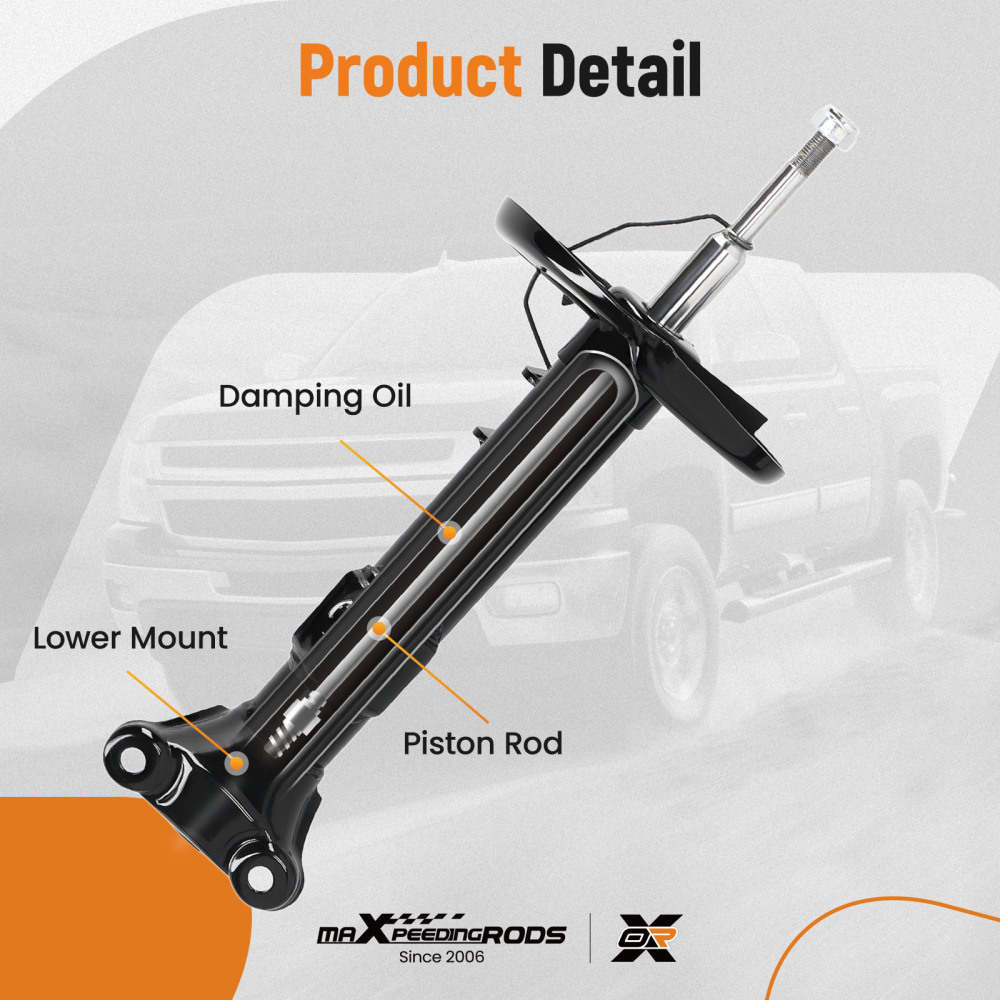 Shock Absorbers Shocks Pair compatible for Mercedes CLC220 CL203 Front 2008-2011 Left Right