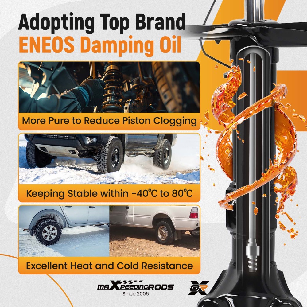 Shock Absorbers Shocks Pair compatible for Mercedes CLC220 CL203 Front 2008-2011 Left Right