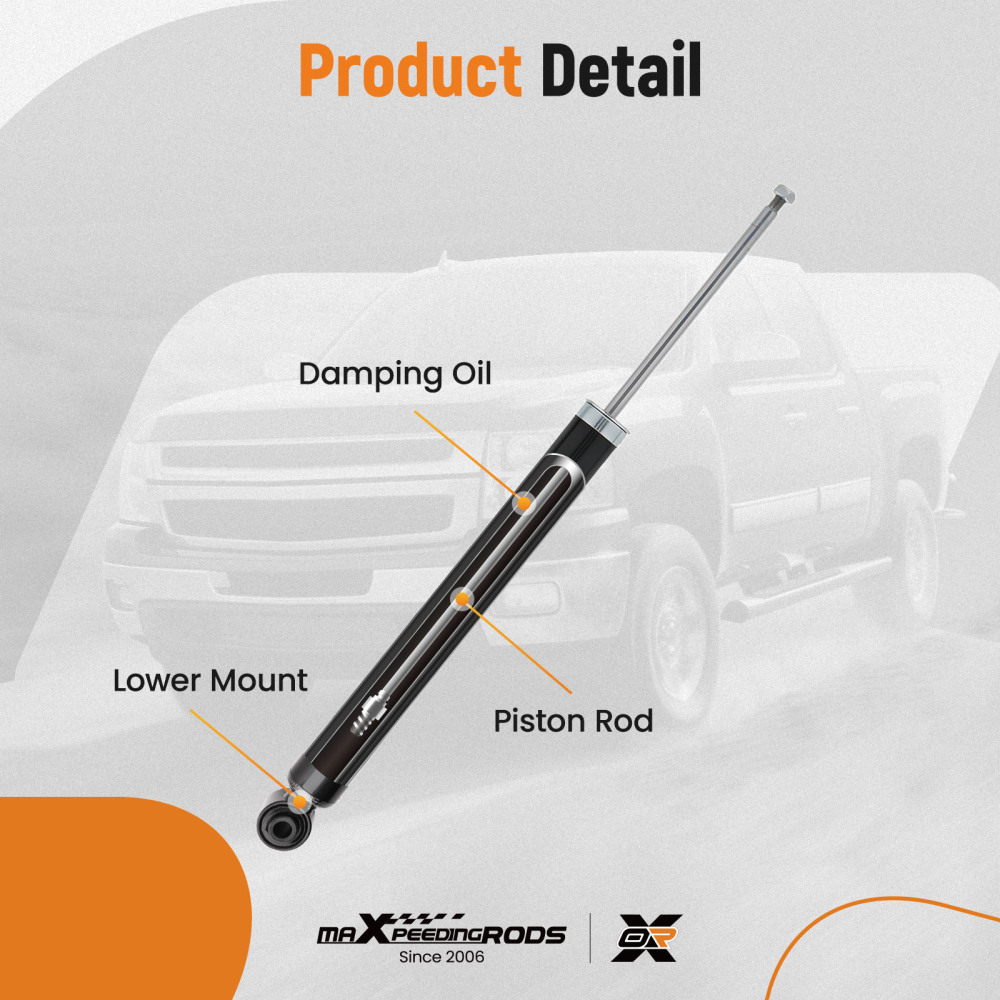 Rear Shock Absorbers Shocks compatible for Mercedes-benz C-class C204 S204 W204 2007-2016