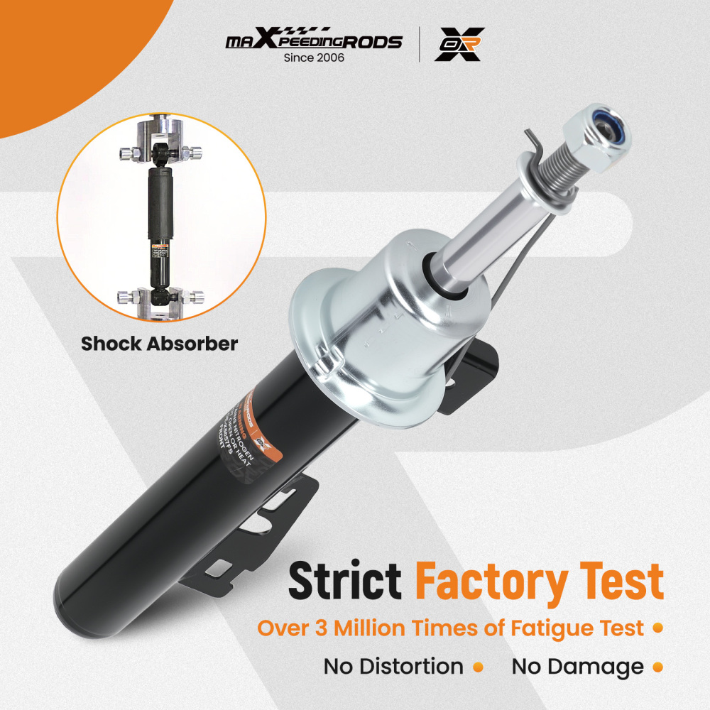 Front LeftRight Shock Absorbers compatible for Smart Fortwo Coupe Cabrio 2007-2022