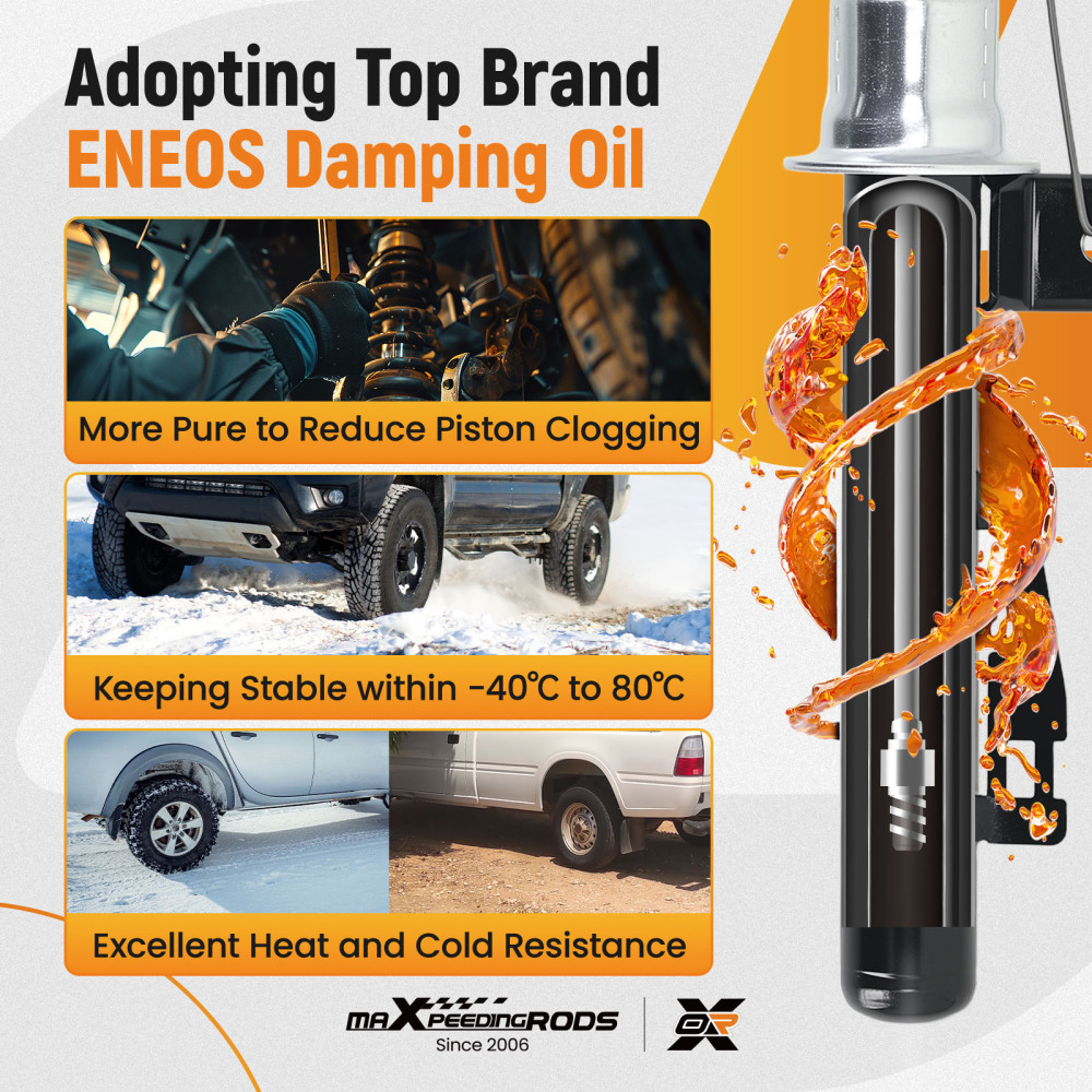 Front LeftRight Shock Absorbers compatible for Smart Fortwo Coupe Cabrio 2007-2022