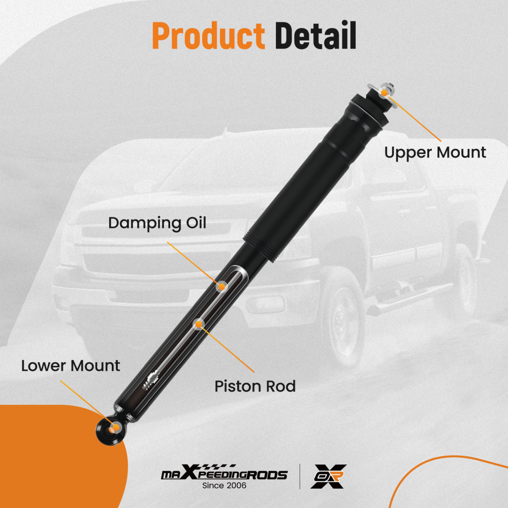 2x Shock Absorbers Rear compatible for Mercedes-Benz A-Class W169 B-Class W245 553340