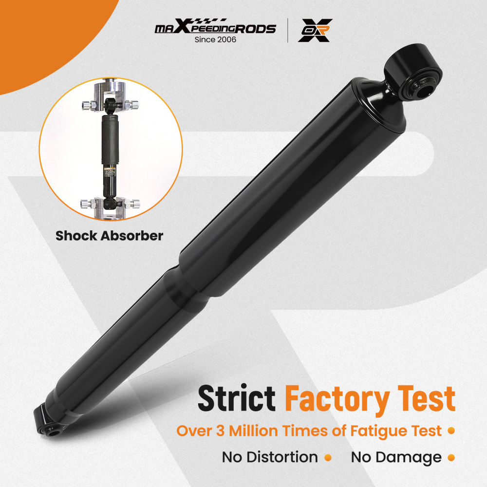 Pair Rear Shock Absorbers Kit compatible for Chevrolet Silverado GMC Sierra 2500 1999-2004