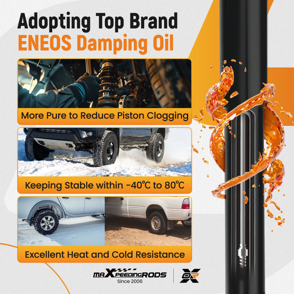 Rear Shock Absorber compatible for Honda Odyssey 1999-2004 compatible for Acura MDX 2001-2006 Pilot 03-08