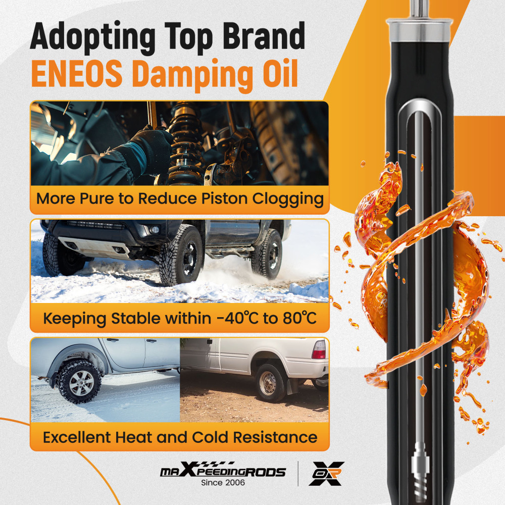 Rear Shock Absorbers compatible for FORD KUGA I 2.0 TDCi 2008-2012 Shocks Shockers Pair X 2