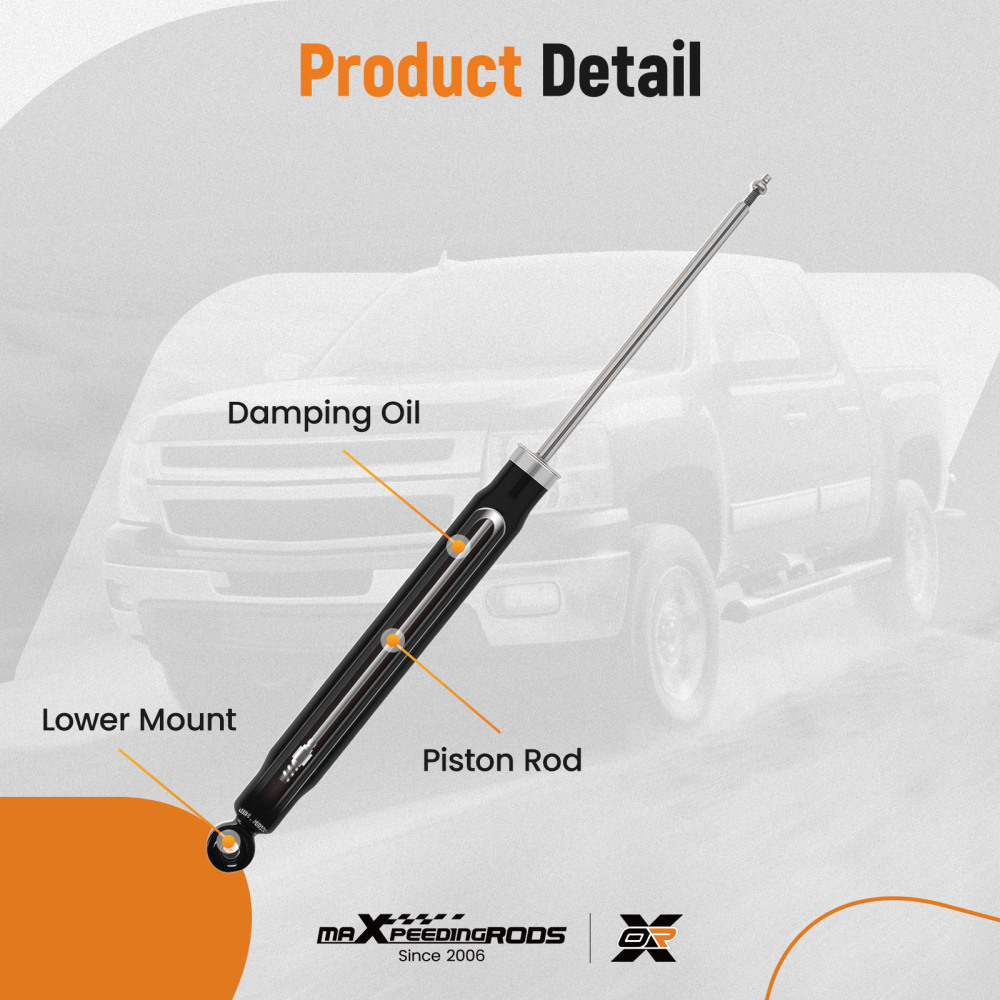 Rear Shock Absorbers compatible for FORD KUGA I 2.0 TDCi 2008-2012 Shocks Shockers Pair X 2