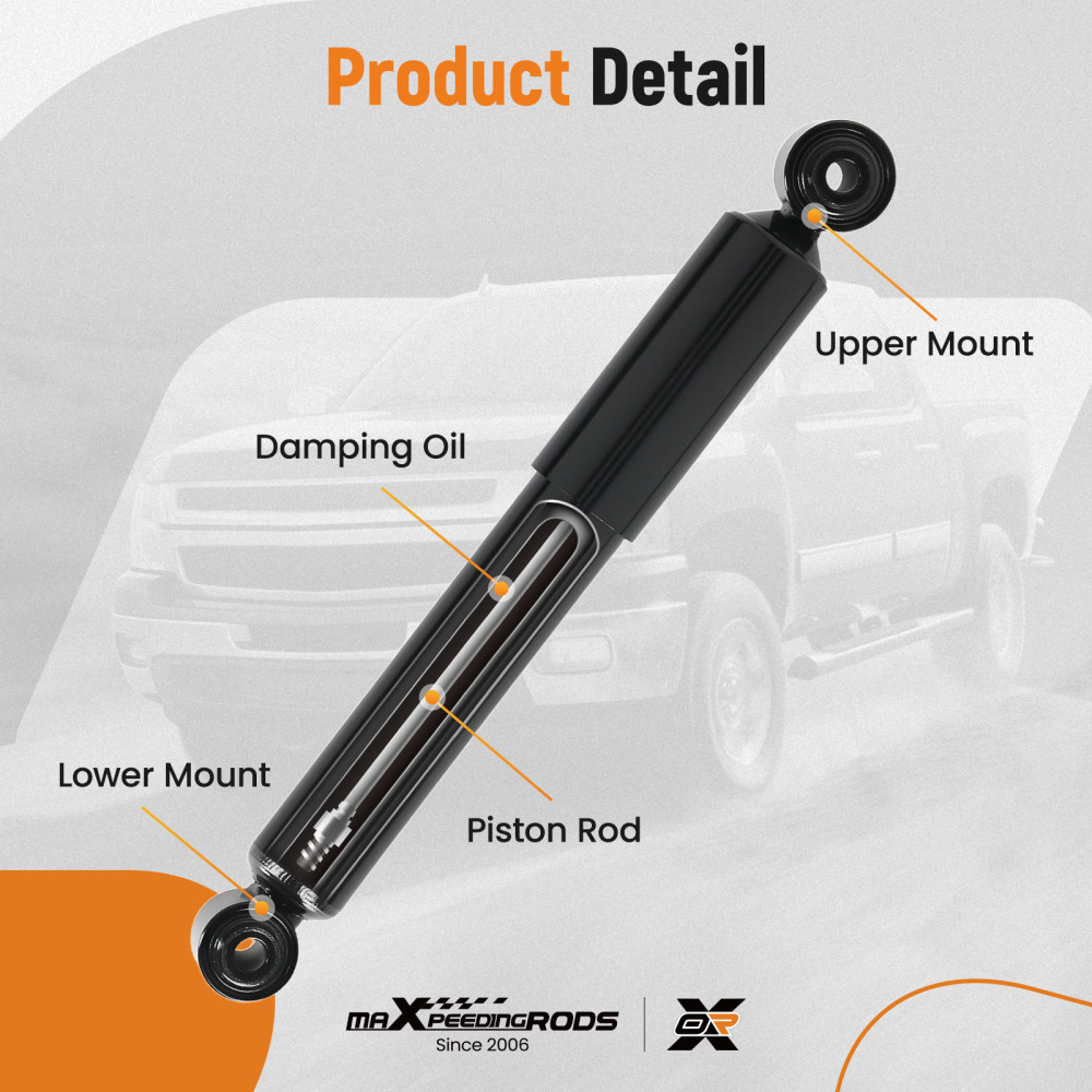 Rear Shock Absorbers Shockers X 2 compatible for Renault Master Mk 3 2.3d 2010-2022 2019 18