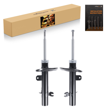 2x Front Damper Shock Absorber compatible for Peugeot 2008 compatible for FWD 2013-2023 9810915580