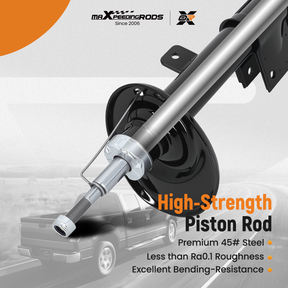 Front Shock Absorbers compatible for Citroën C4 II 1.6 Hdi 90 2009-2021 Shocks Shockers X 2