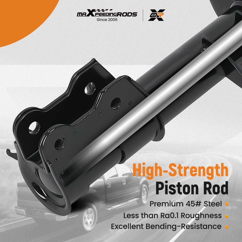 Front Shock Absorbers compatible for Fiat 500 2007-2023 333766 333767 Left Right Shocker