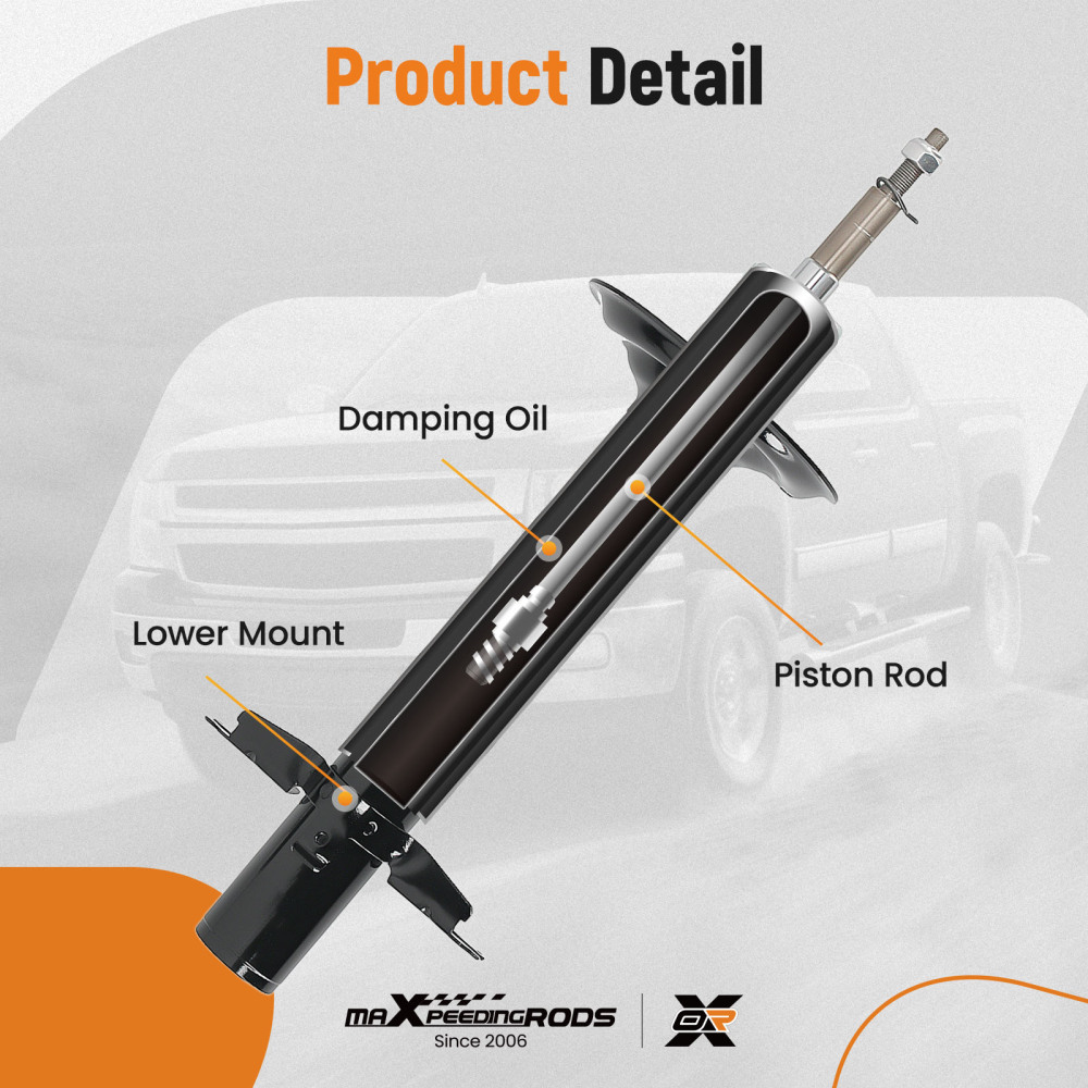 FRONT SHOCK ABSORBERS SHOCKS X 2 compatible for PEUGEOT BOXER 2.0 2.2 2.3 3.0 HDi 2007-2020