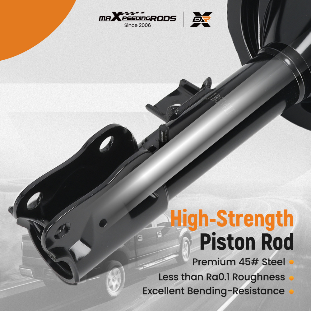 2x Front Shock Absorbers compatible for MITSUBISHI ASX compatible for PEUGEOT 4008 2010-2021 G8354 NSA1375