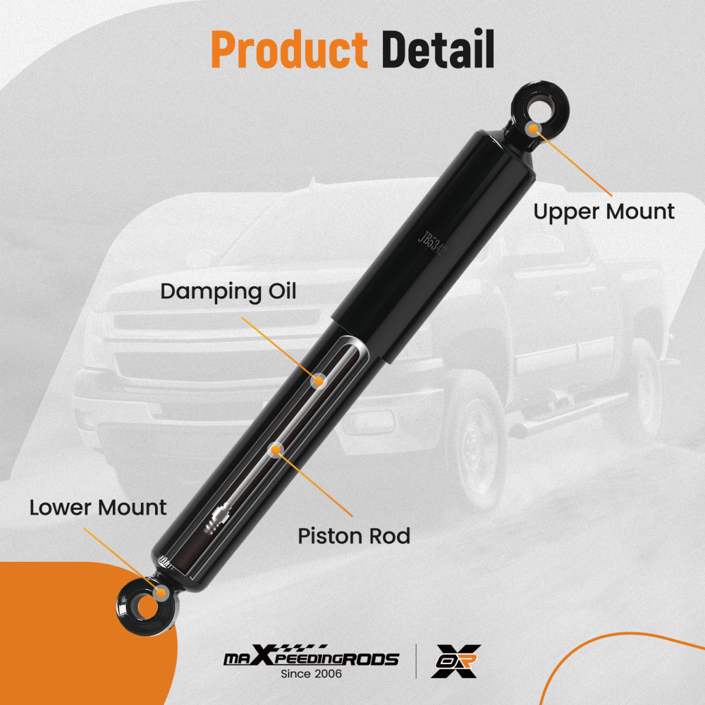 Rear Shock Absorbers FOR CITROËN RELAY II 2.2 HDi 130 3.0 HDi 180 2006-2019