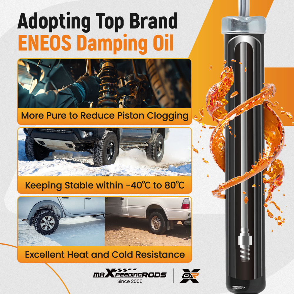 Rear Shock Absorbers compatible for Seat Leon 2.0 Tdi 2005-2013 Shockers Shocks X 2