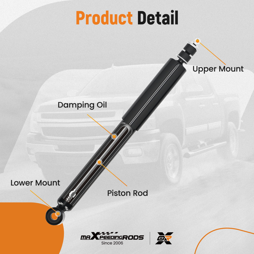 2pcs Rear Shocks Absorbers Struts Assembly 37157 compatible for Toyota 4Runner 1996-2002