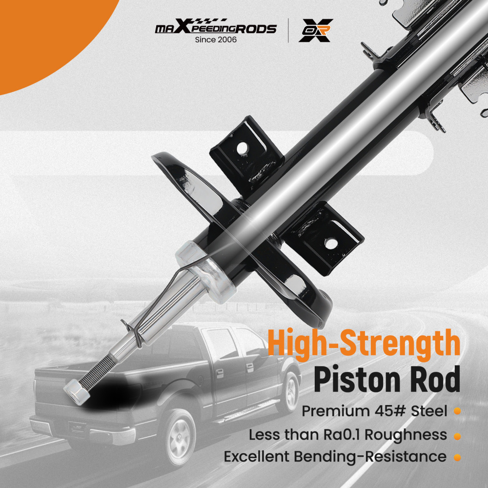 2x Shock Absorbers (Pair) Compatible for RENAULT MASTER Mk3 2.3D Front 2010-2023 335835