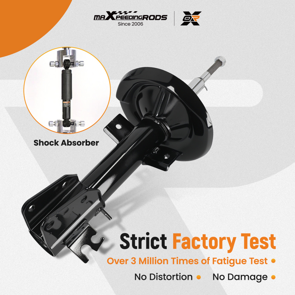 2x Shock Absorbers (Pair) Compatible for RENAULT MASTER Mk3 2.3D Front 2010-2023 335835