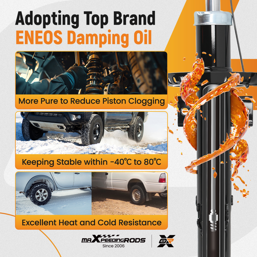 Front Shock Absorbers compatible for VW POLO 6R compatible for Seat Ibiza Tsi 2008-2016 339741