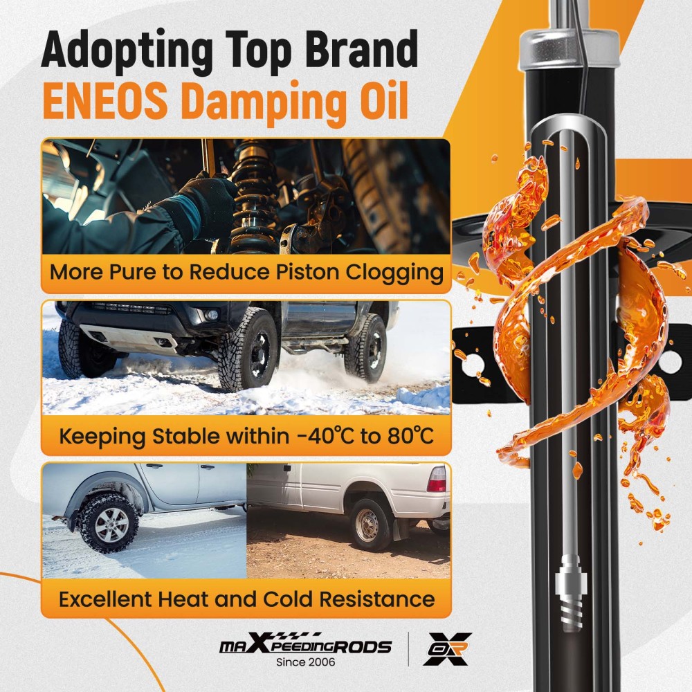 Shock Absorbers Rear Suspension compatible for DACIA DUSTER 1.5 1.6 2010-2018 Left Right