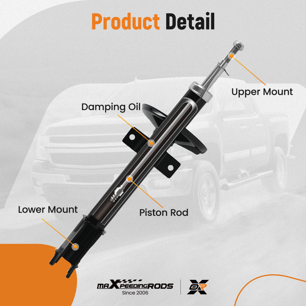 Shock Absorbers Rear Suspension compatible for DACIA DUSTER 1.5 1.6 2010-2018 Left Right