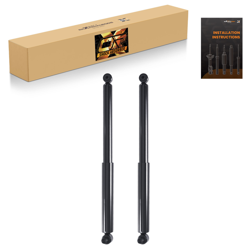2x Rear Axle Shock Absorbers (Pair) Compatible for Ford Transit 2.4 Diesel Van 00-06 34339