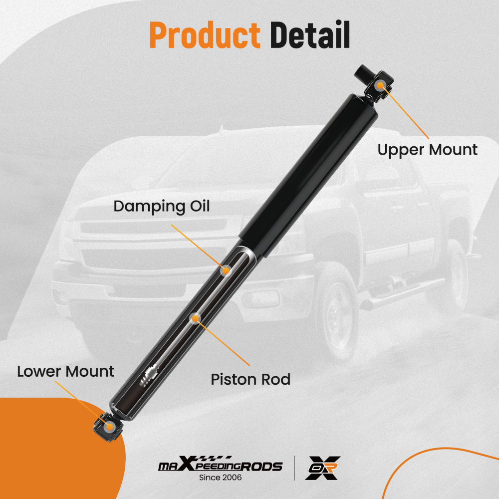 2X Rear Suspension Shock compatible for Ford Transit MK7 Van 2.4 TDCi 2006-14 349082