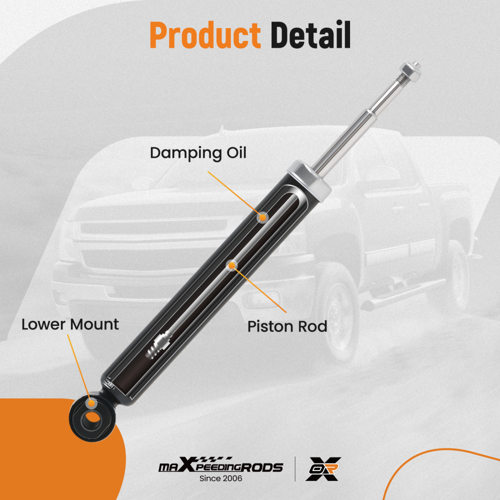 Kit Shocks Gas Pressure Rear compatible for BMW 5 Series E39 1996-2004 Saloon Estate