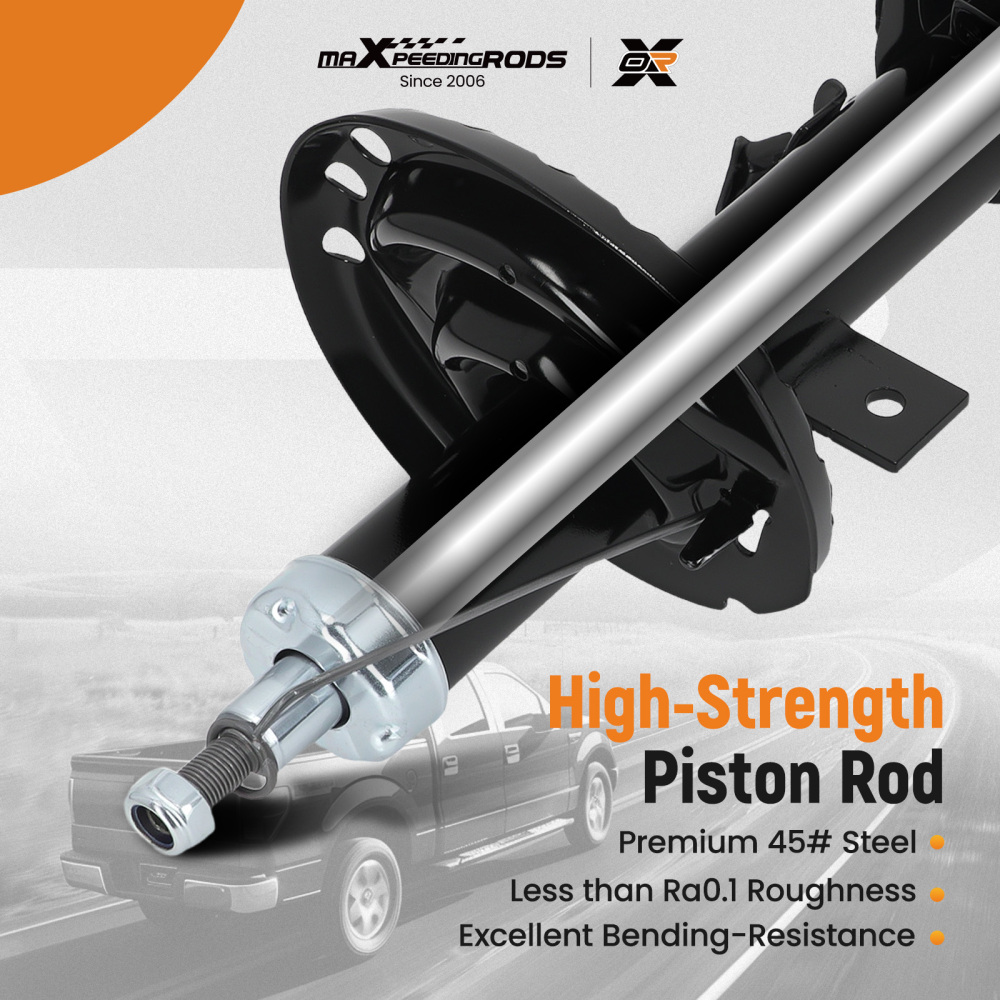 Front Suspension Shock Struts compatible for Nissan Micra 2002-2010 54302AX612 333722