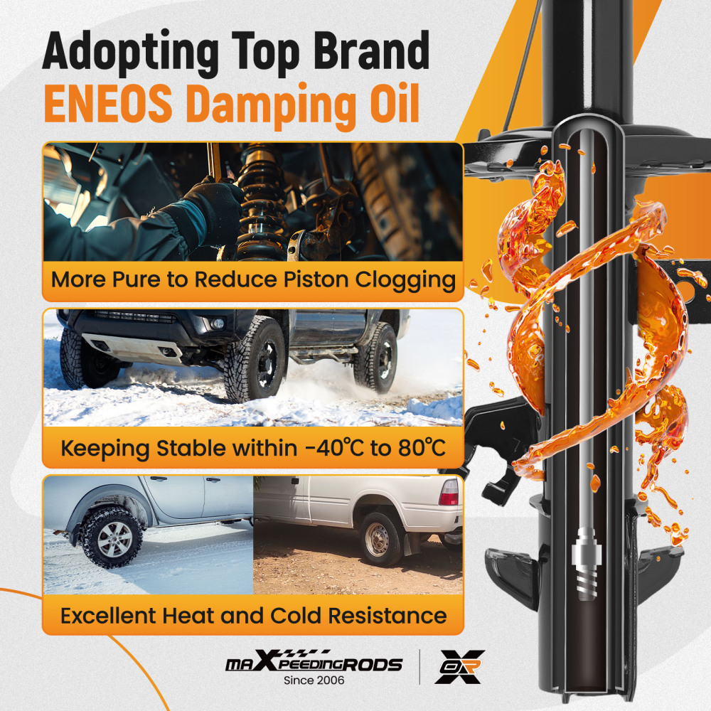 Front Shock Absorbers compatible for NISSAN NOTE E11 1.4,1.5,1.6 2006-2012 Shocks Shockers