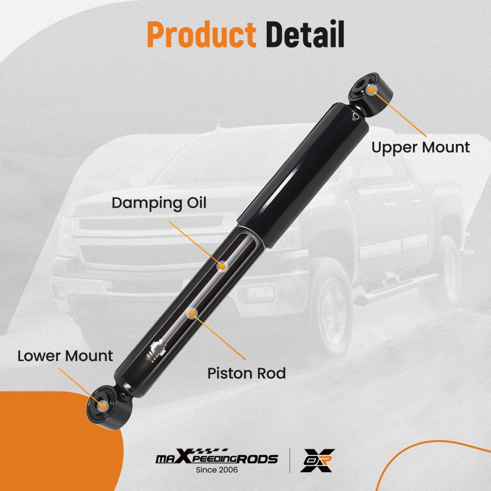 2 ammortizzatori compatibile per VW Caddy III posteriori 2004-2015 344458 344457 2K5513029G