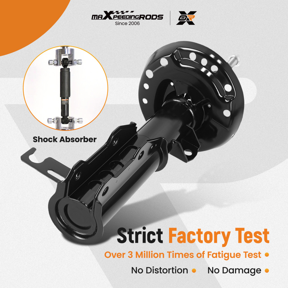 Front Shock Absorber Struts Set of 2 compatible for Vauxhall Insignia A 2.0 CDTi 2008-2017