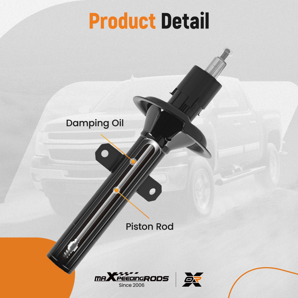 Front Shock Absorbers Shocks Left Right compatible for Ford Transit Mk7 2.4 2006-2014