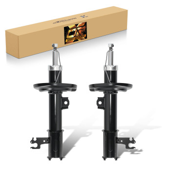 Front Shock Absorbers compatible for Vauxhall Vectra C 2002-2009 Shocks Shockers X 2