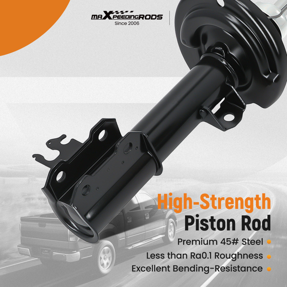 Front Shock Absorbers compatible for Vauxhall Vectra C 2002-2009 Shocks Shockers X 2